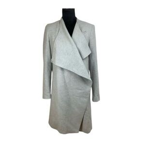 All Saints Ora Gray Coat size 4